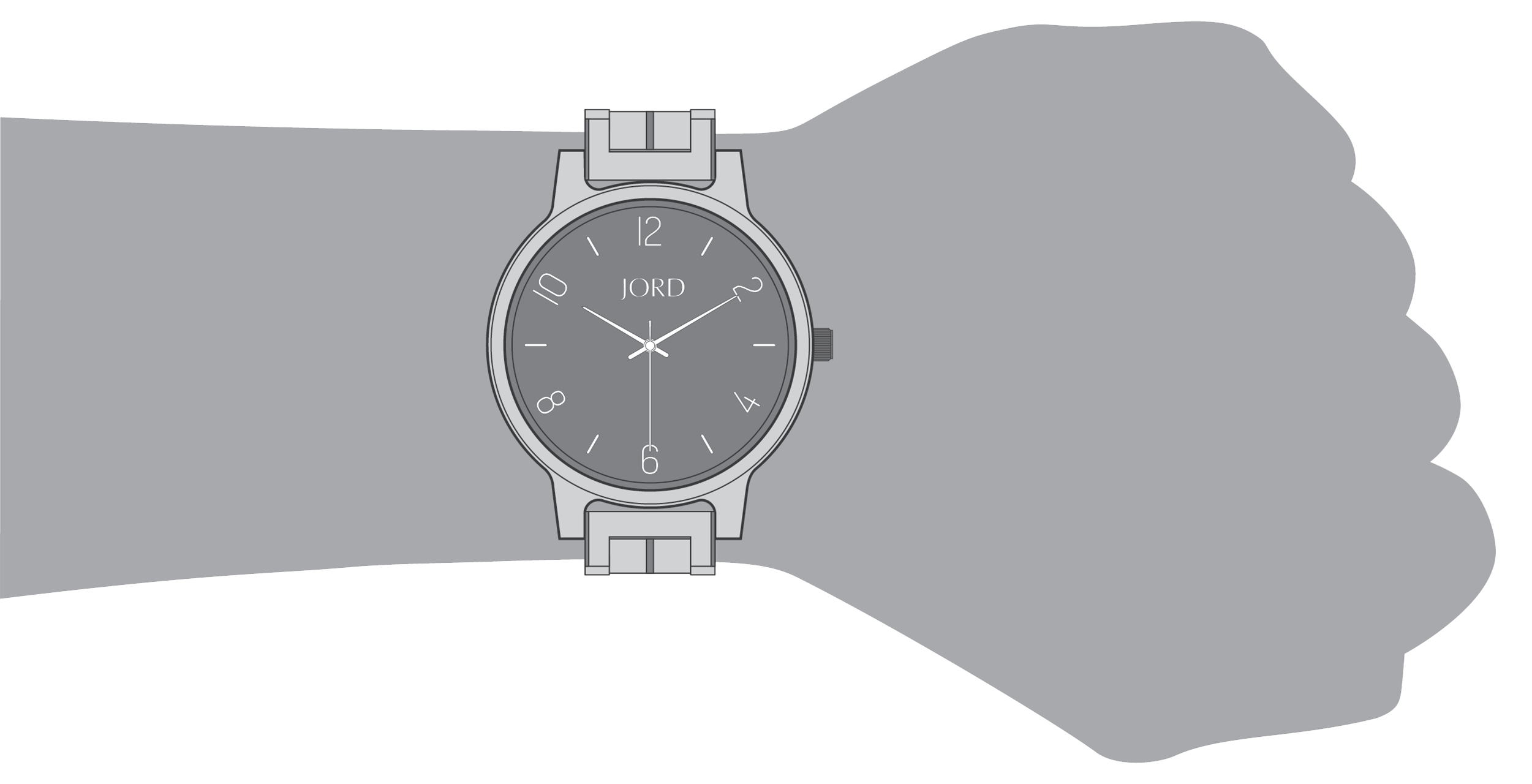 Frankie II - Kosso & Steel Wrist Sizing Reference